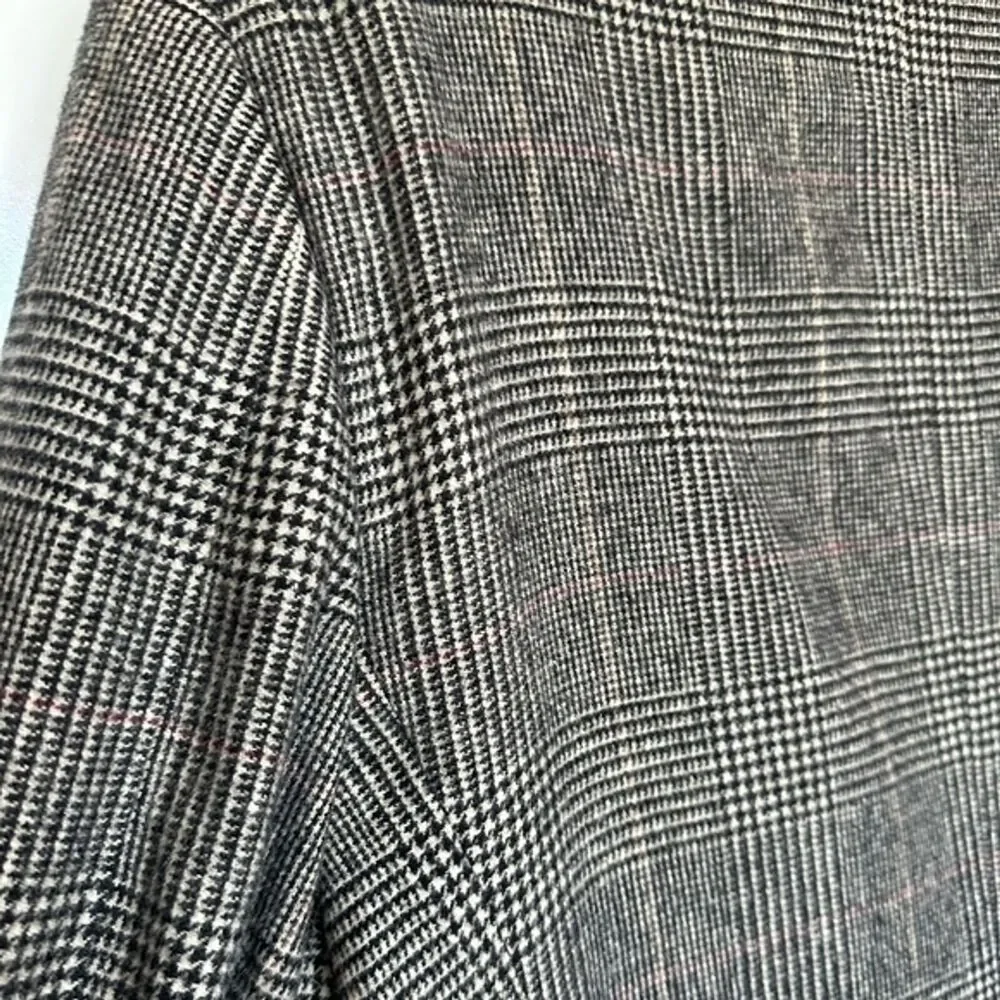 Vintage Brooks Brothers Plaid Camel Hair Sport Coat size 44 short